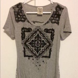 Vocal USA long T-shirt